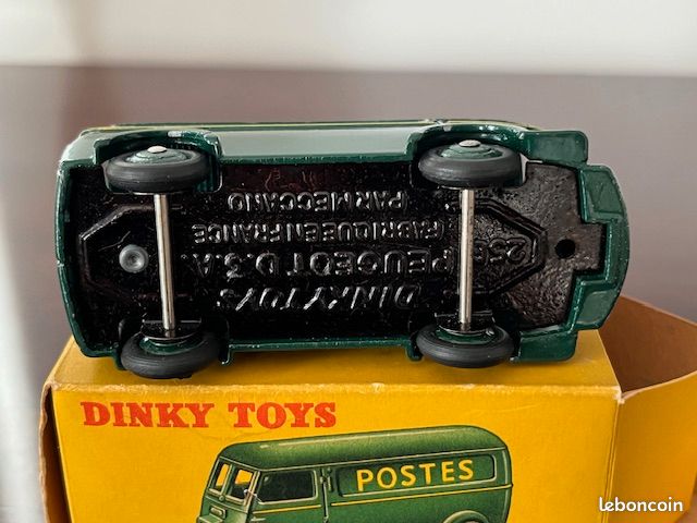 Dinky Toys 25BV Fourgon Postes Peugeot D.3.A - Miniature Collection France