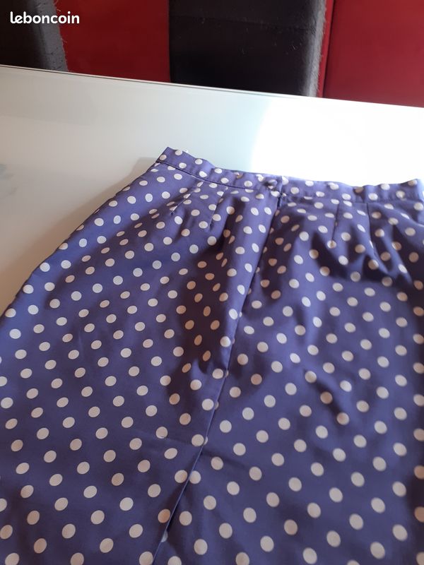 Jupe droite Laura Ashley années 80 (image 2)