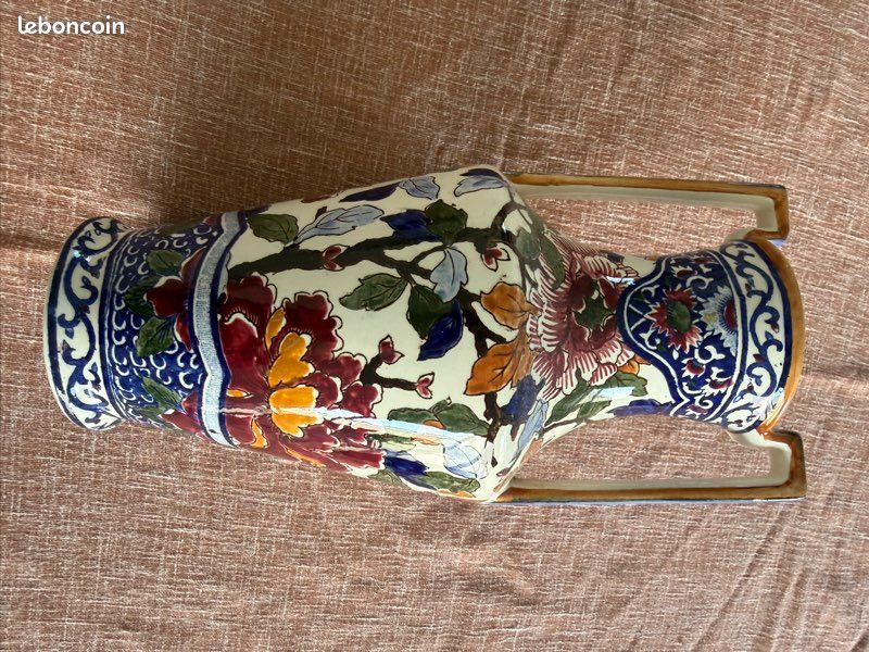 Vase motif anémone de GiEN (image 3)