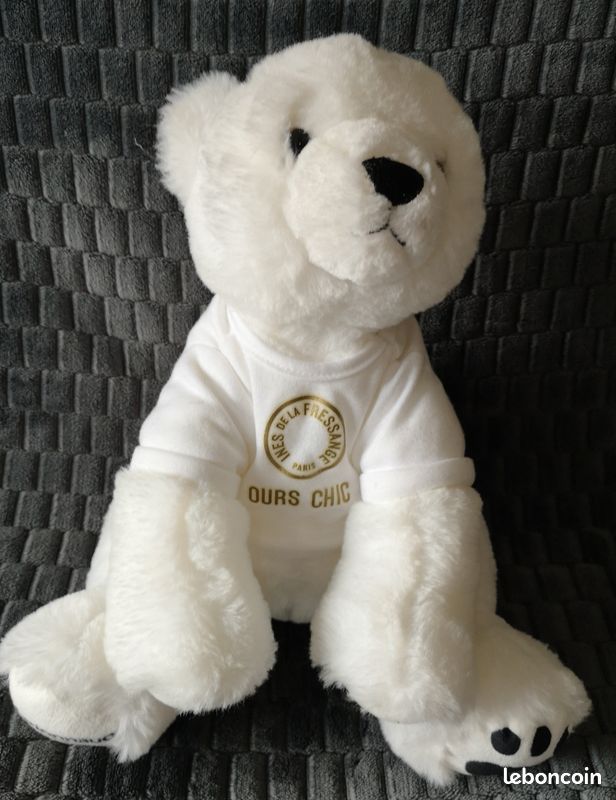 Peluche ours MARIONNAUD Rock'n love de Zadig et Voltaire
