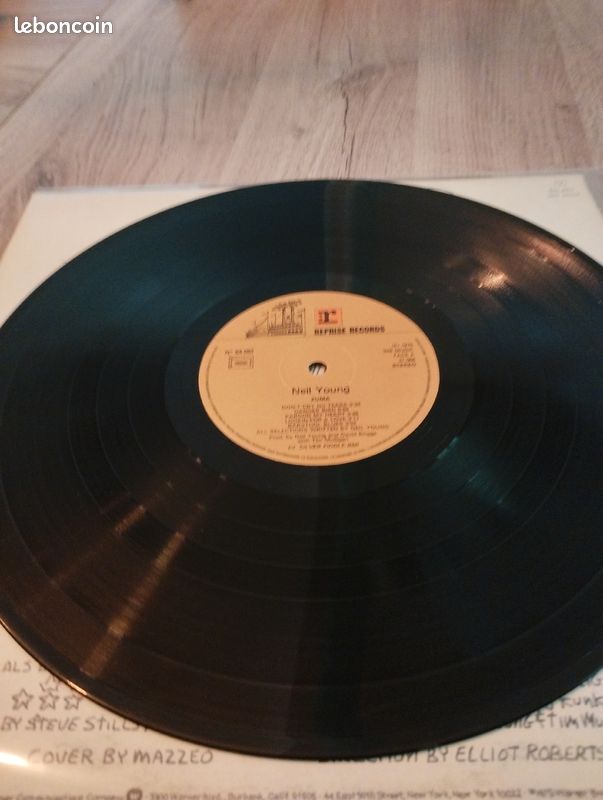 Vinyle Neil young crazy horse Zuma (image 4)