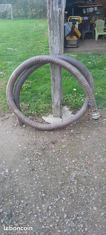 Tuyaux de pole à granulés diametre 80 longueur 5 m (image 1)