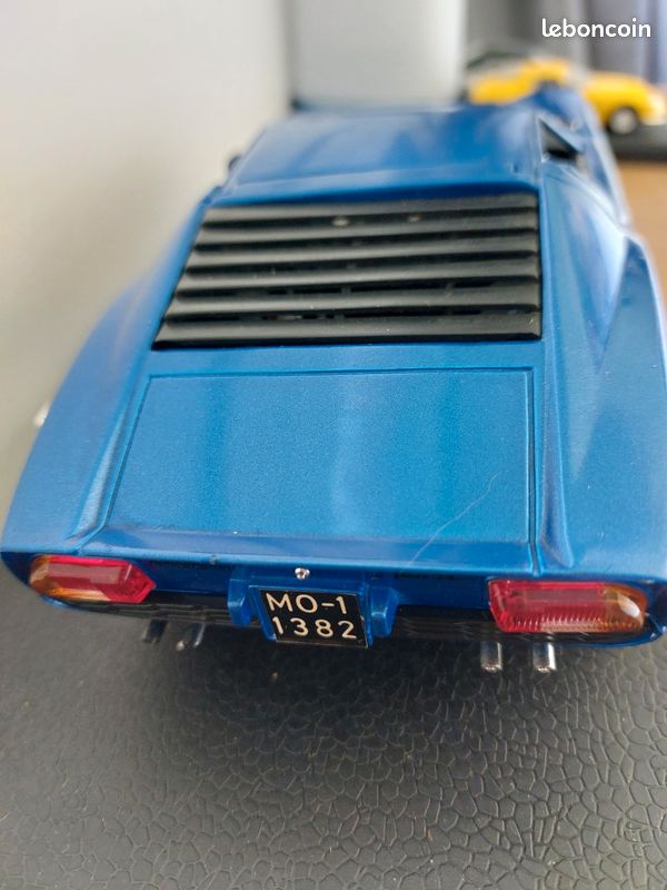 Lamborghini Miura Bleue Anson 1/18 - Sans Boîte, D'occasion