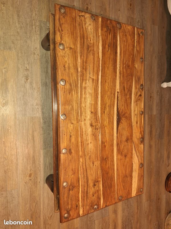 Table basse en bois massif (image 10)
