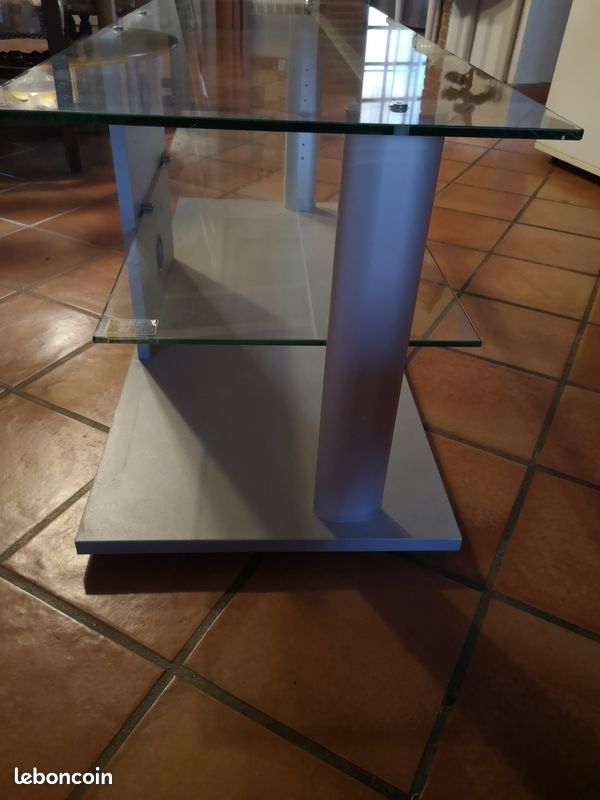 Meuble tv verre de 120cm (image 4)