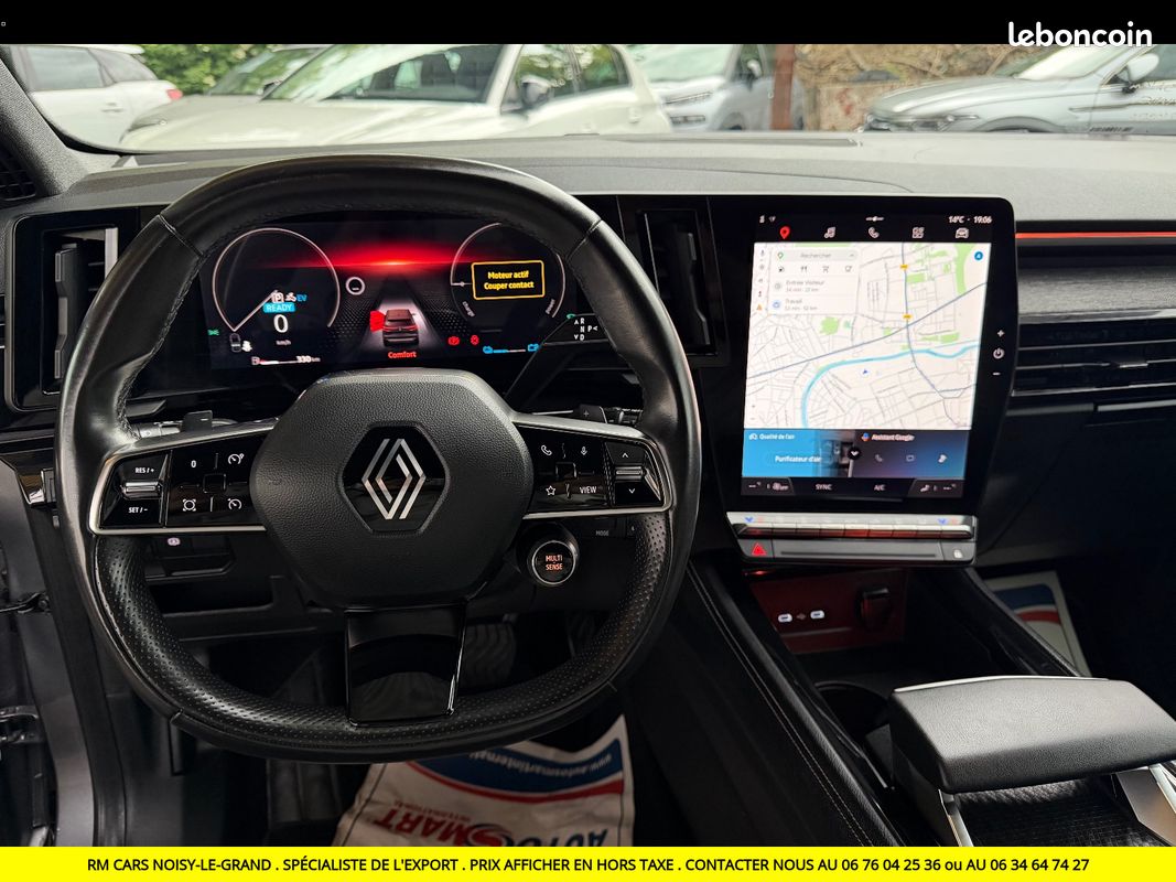 RENAULT AUSTRAL E-Tech hybrid 200 Techno EXPORT TUNISIE MAROC PRIX EN HT (image 11)