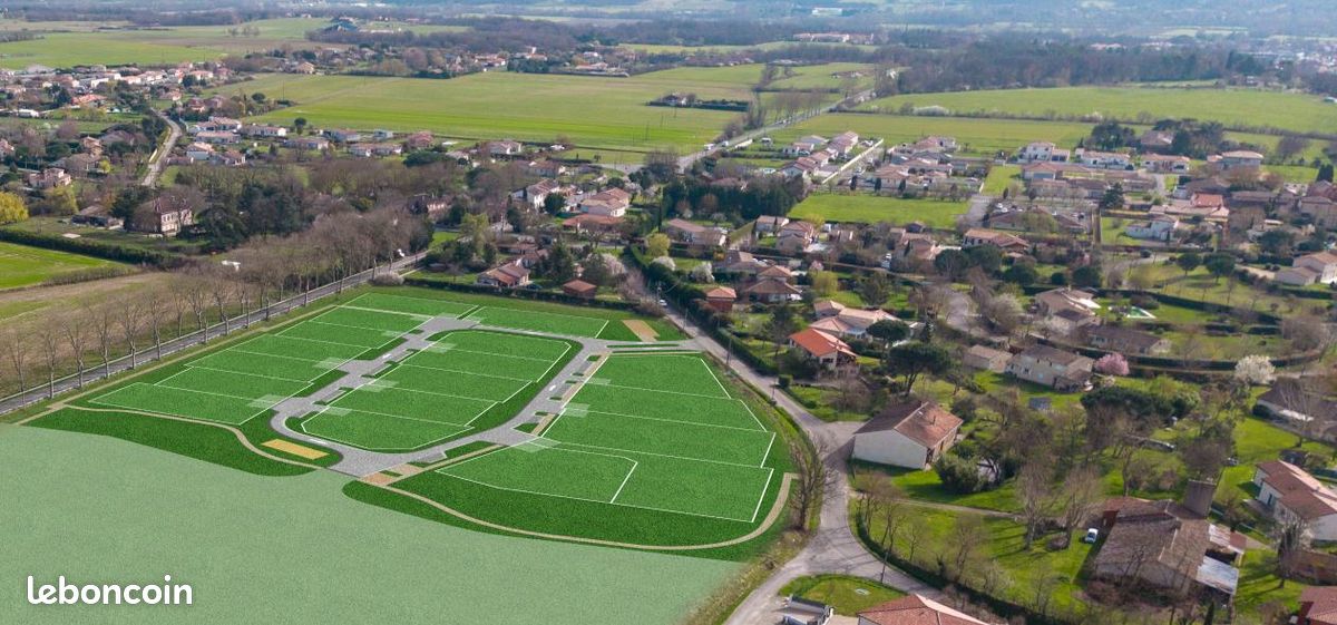 Terrain 524 m² Bretx (image 2)