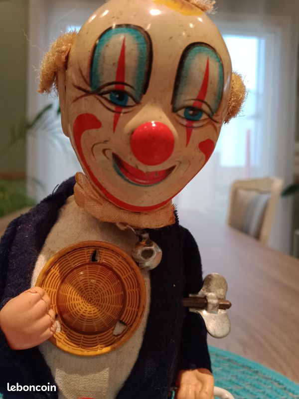 Ancien Automate Jouet à Clé – Mécanique – Pièce De Collection