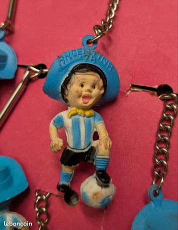 Jouet Mascotte Originale Argentine Coupe Du Monde FIFA 1978 - GAUCHITO - Rare Et Ancien