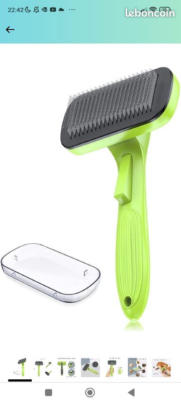 VersionTech Brosse de Toilettage pour Chien Chat À Poils Longs (image 4)