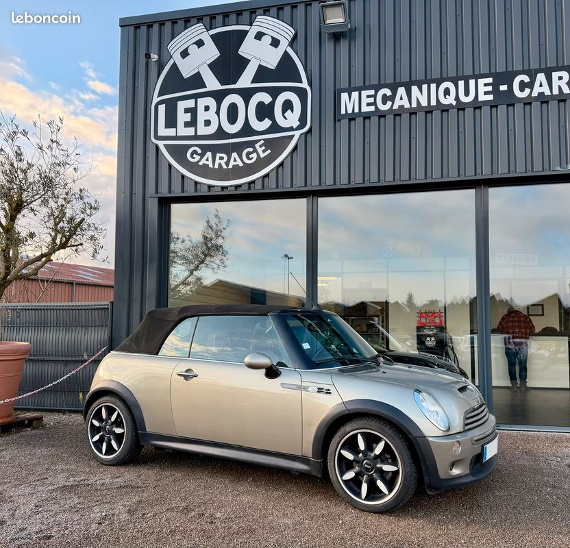 Mini Cooper S Cabriolet 1.6 L 170 CV Compresseur BVA (image 1)