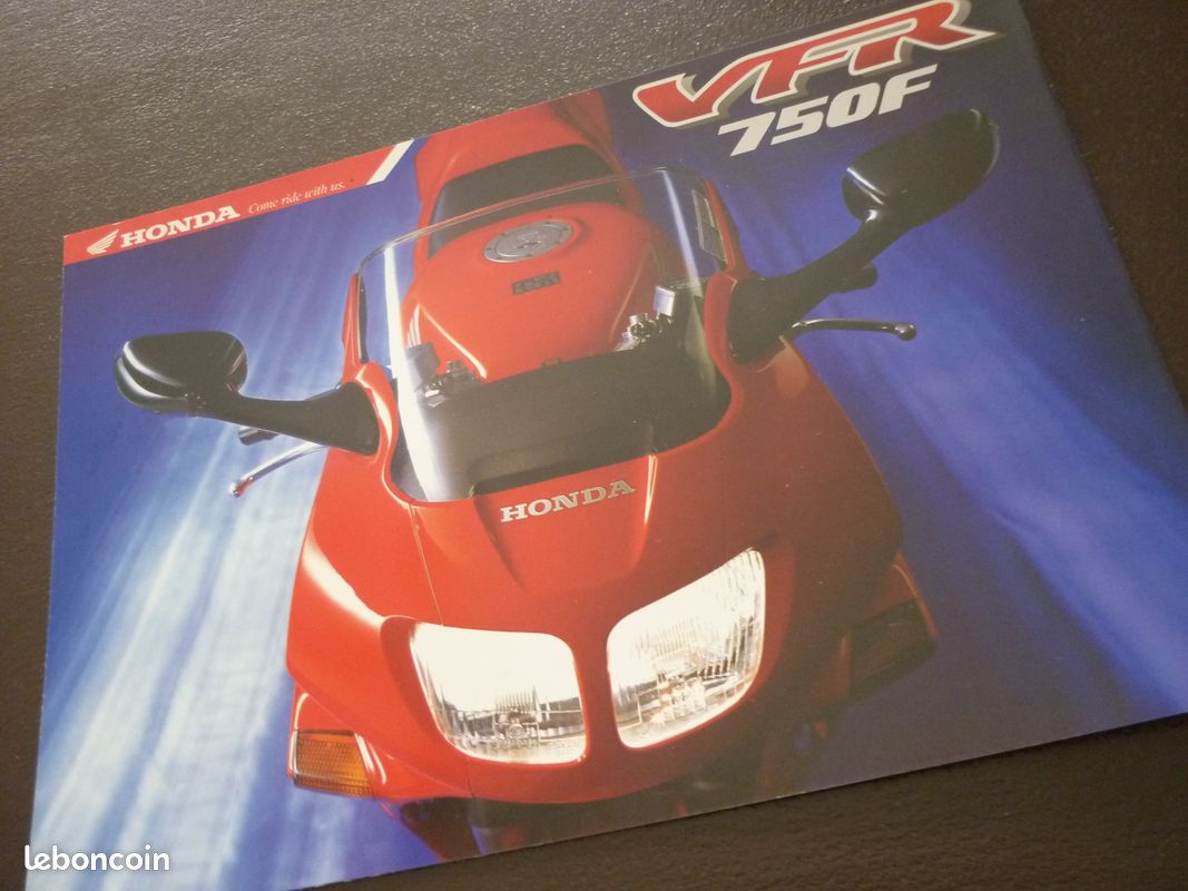 Prospectus HONDA VFR 750 F de 1995 à 18 euros (image 1)