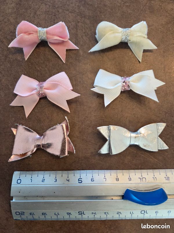 Nœuds Cheveux En Grosgrain - Plusieurs Couleurs Disponibles - Neufs Avec étiquettes - Pour Fille