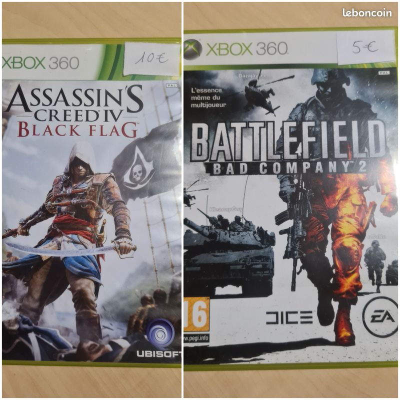 Jeux xbox 360 et PlayStation 2 (image 1)