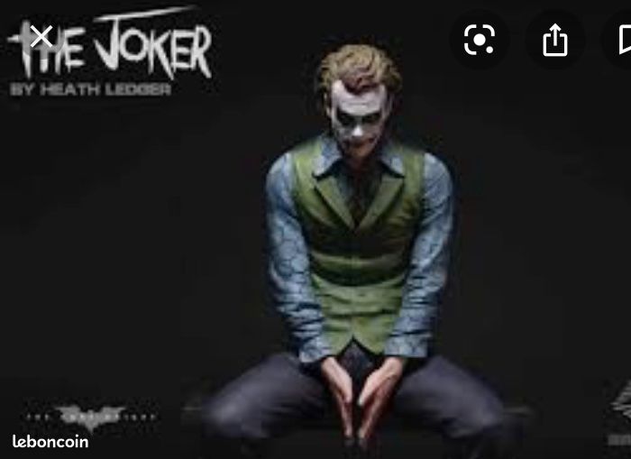 Thé joker statue résine 1/6 Heath ledger (image 2)