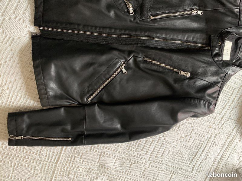 Blouson cuir IKKS Men (image 6)
