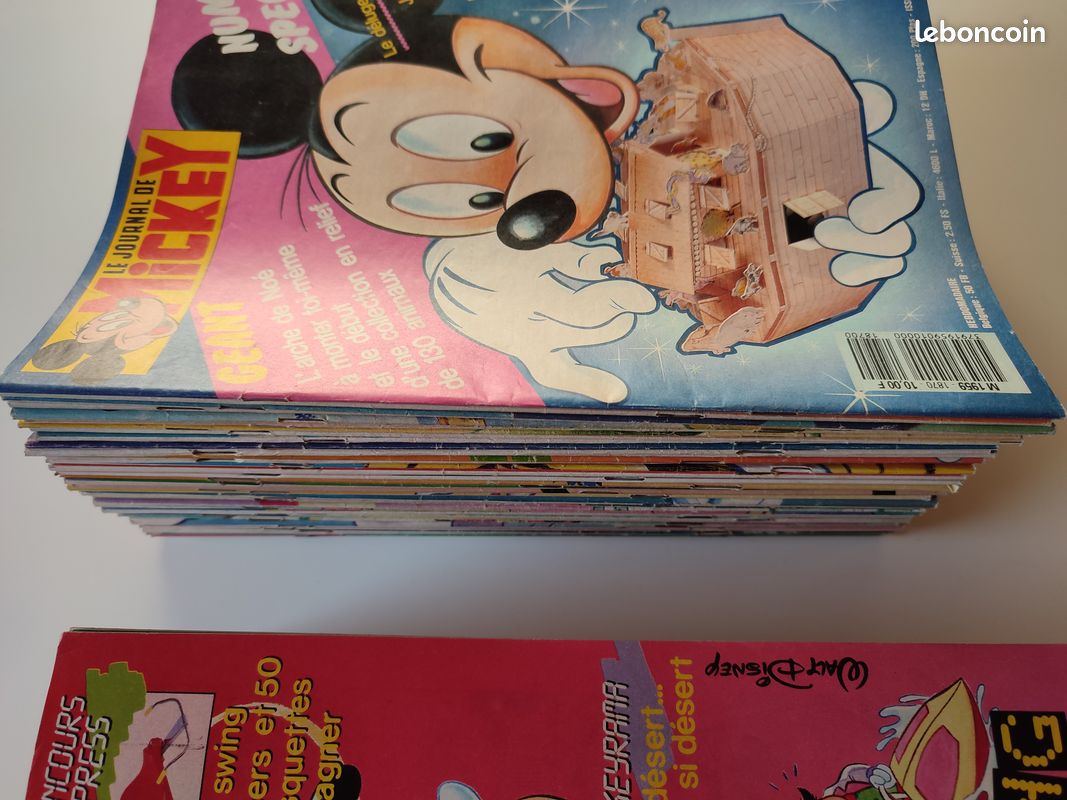 MAGAZINE BANDE DÉSSINÉE Le Journal de Mickey n°2059 sans poster 6