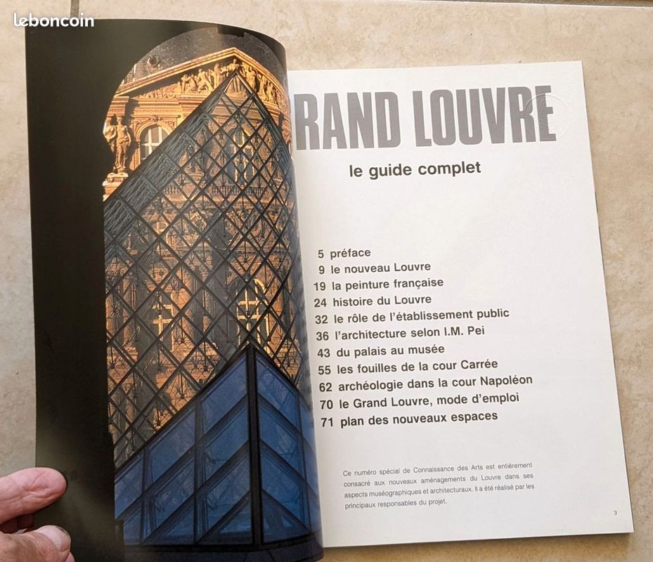 Grand Louvre - Le guide complet avec le plan dépliant - 1989 (image 2)