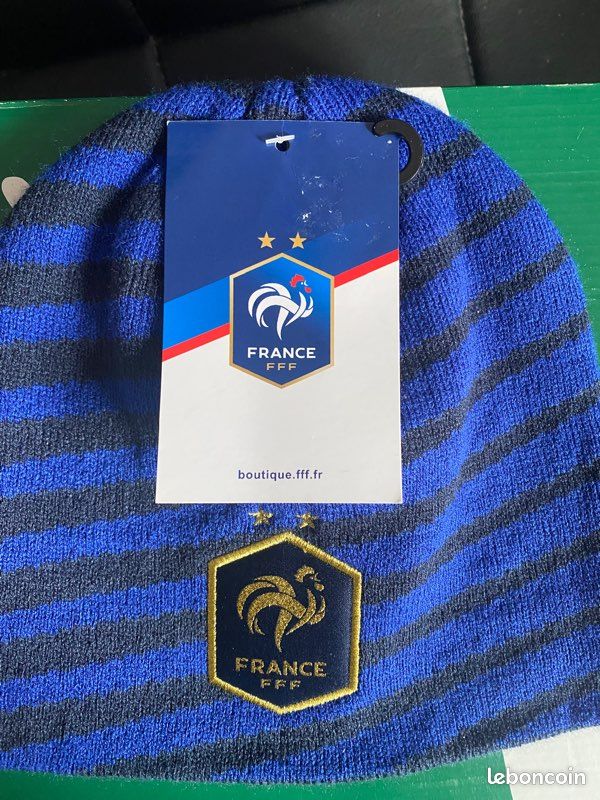 Bonnet Equipe De France Bleu Blanc Rouge Taille M - Occasion Très Bon état