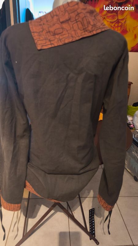 Veste légère spirale jashu 100% coton (image 2)