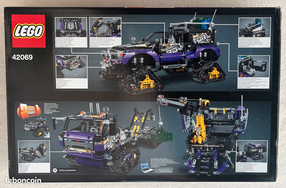 Peugeot Lego Technic Lego Di Tutto Il Mondo LEGO 42069 Extreme Adventure  Toy Toys Games