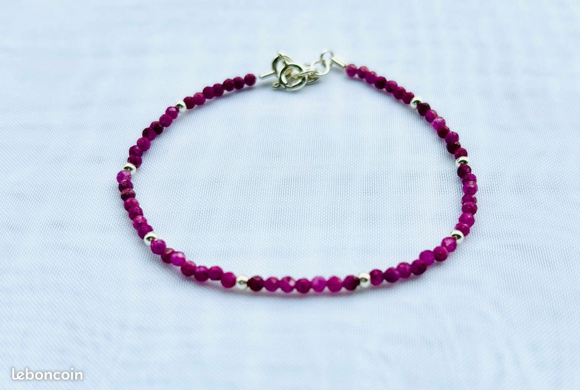 Bracelet pierres semi-précieuses (image 3)