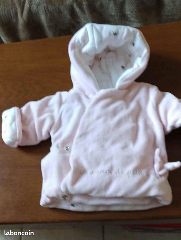 Vêtements fille 3 mois turbulette 0 à 6 mois vend le lot non dissociable (image 6)