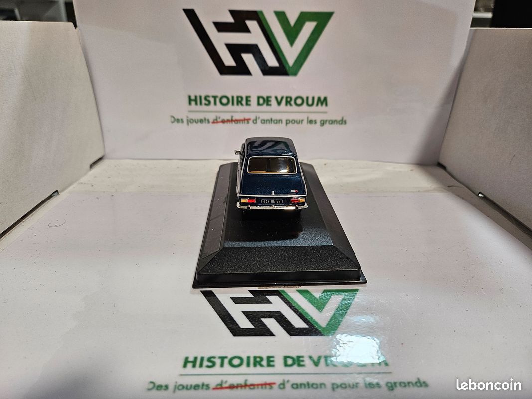 Miniature Simca 1100 Special – Bleu Clair – Minialuxe – Échelle 1/43 – France