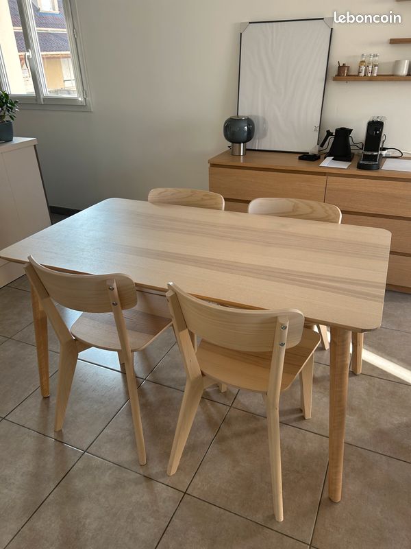 Table Lisabo - IKEA (chaises déjà vendues) (image 3)
