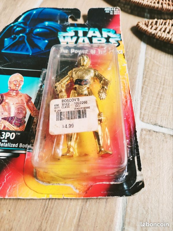 Figurine Vintage Star Wars – C-3PO – 1977 – Articulations Fixes – Hasbro