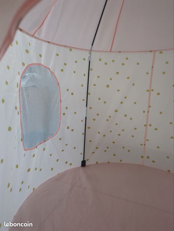 Tente de jeu princesse pliable rose Maison du monde (image 11)