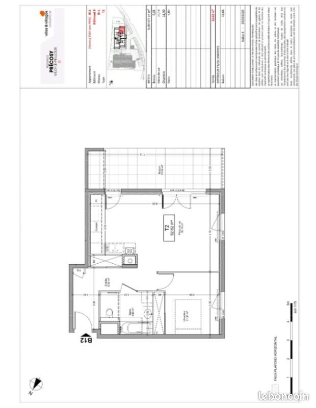 Appartement 2 pièces 52 m² · à Villy-le-Pelloux · 52 m² · 930 €/mois