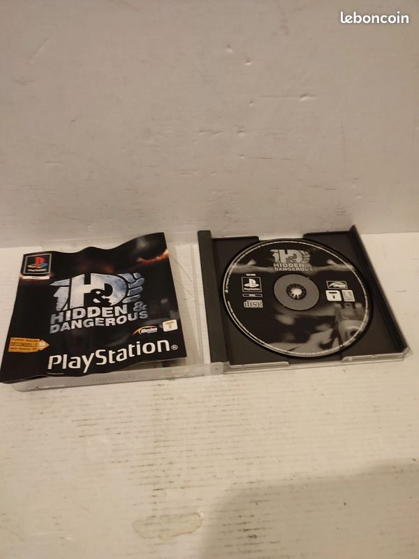 Jeu sony playstation ps1 hidden & dangerous complet pal fr - Jeux vidéo