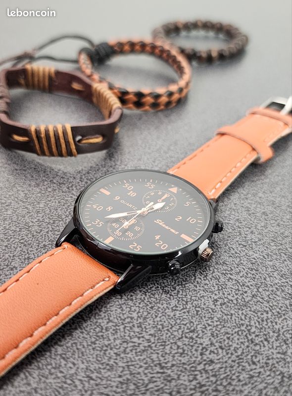 Montre à quartz de luxe pour hommes - Test et Avis
