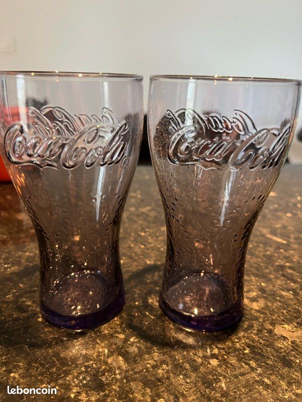 Lot de 2 verres coca cola (image 1)