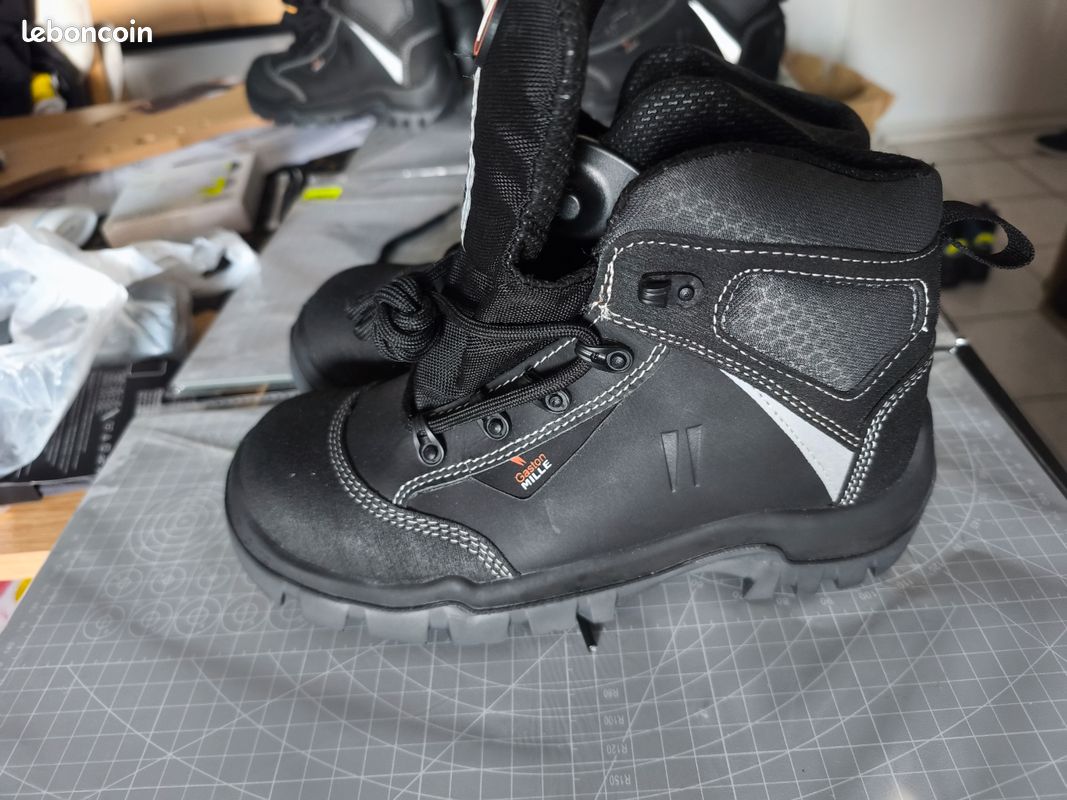 Gaston MILLE ®Hot Pepper Chaussures de sécurité montantes de