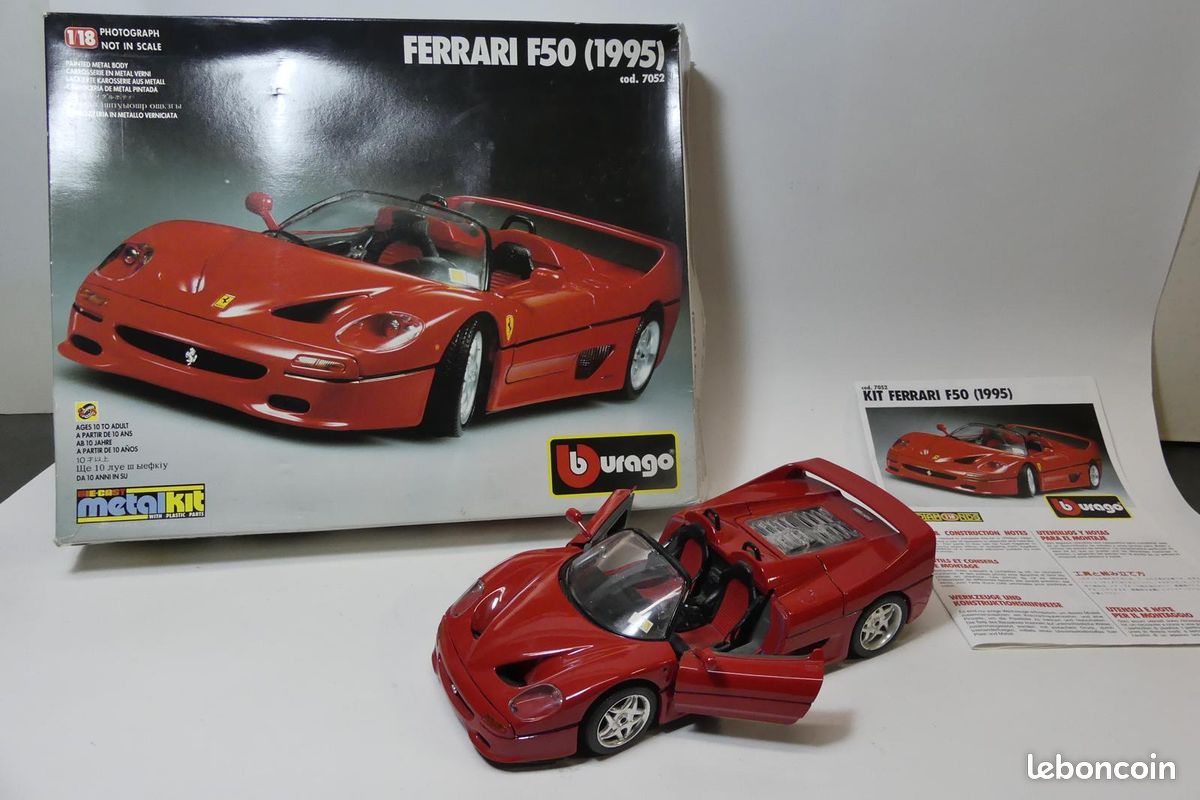 Férrari F50 (1995) Burago 1/18ème - Collection