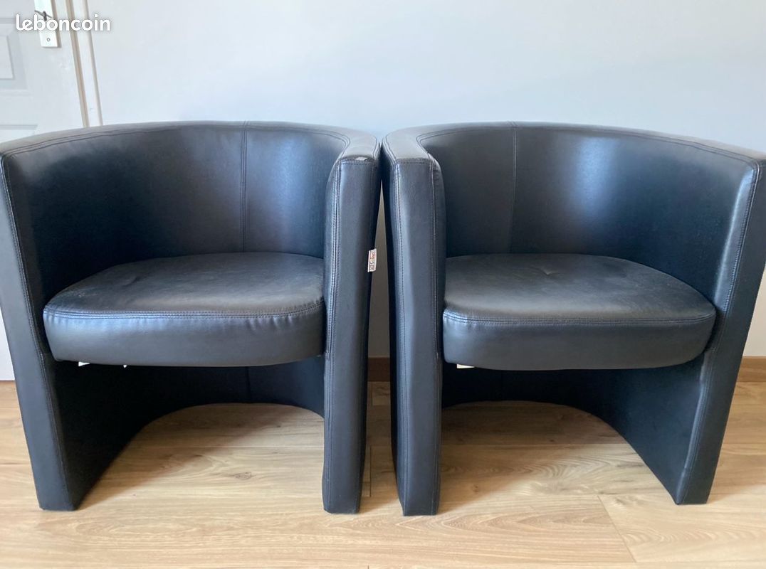 2 Chauffeuses/Fauteuils 1 place en très bon état (image 1)