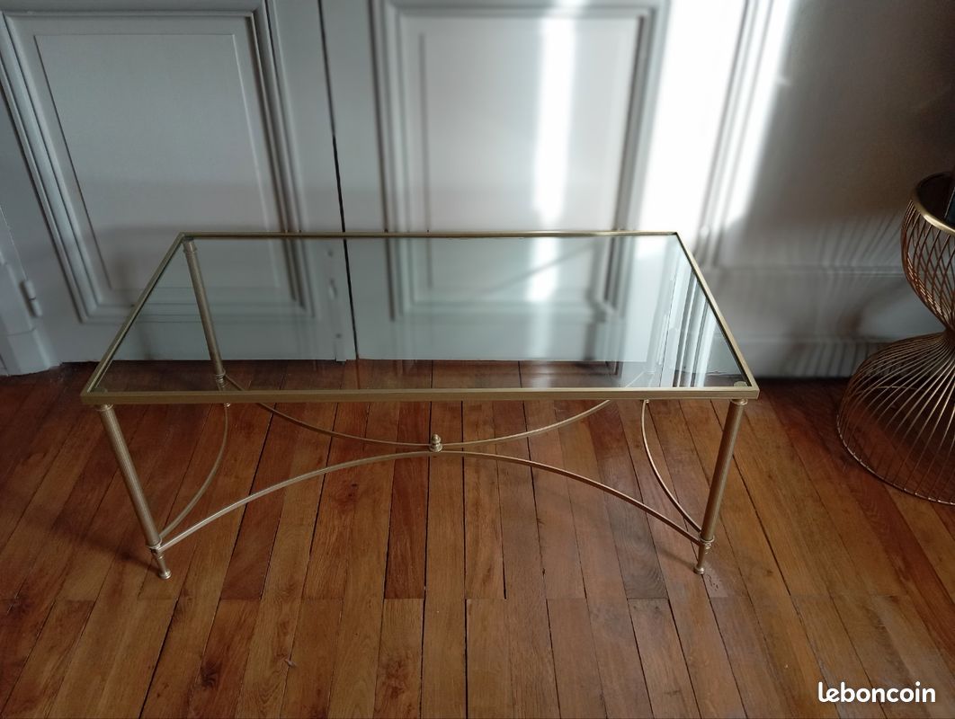 Table basse de salon en verre (image 5)