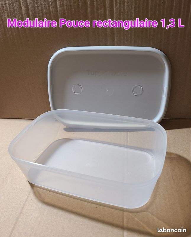 TUPPERWARE Modulaire Pop 2,2 L K11 + 1,6 L + 1,0 L (2) + 350 ml (5