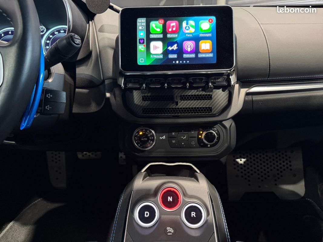 ALPINE A110 1.8T 300 ch S Pack aero Garantie 12 mois CarPlay Garantie 12 mois (image 12)