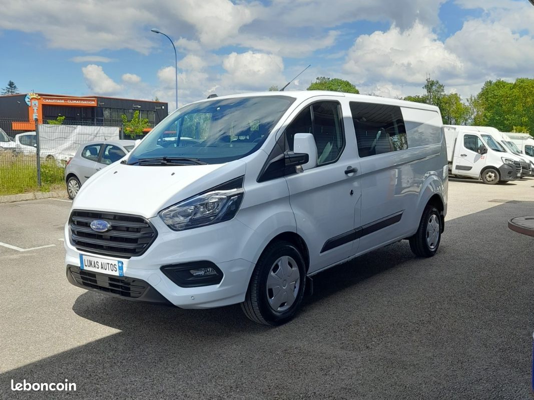 Ford transit custom cabine approfondie 6 places l2h1 130cv trend business prix 18000 euros ht (image 3)