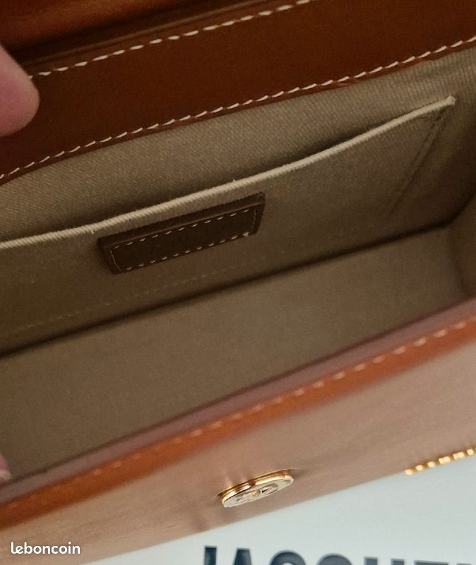 Jacquemus grand chiquito light brown neuf (image 14)
