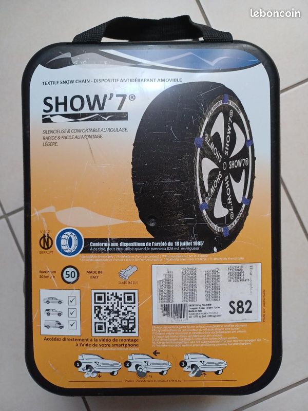 Chaussettes à neige Show'7 S82 Équipement auto
