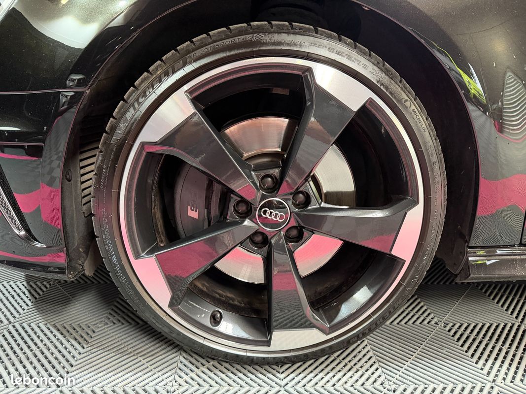 AUDI S3 SPORTBACK 2.0 TFSI 300ch Quattro S-Tronic 6 - NOIR PANTHERE / SUIVI COMPLET / PACK CARBONE (image 25)