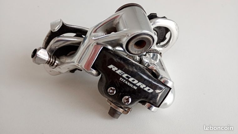 Dérailleur Avant Campagnolo Nuovo Record - Pièce Vintage NOS (New Old Stock) Pour Vélo