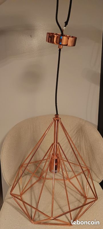 Lot 2 Suspensions cuivré (image 2)