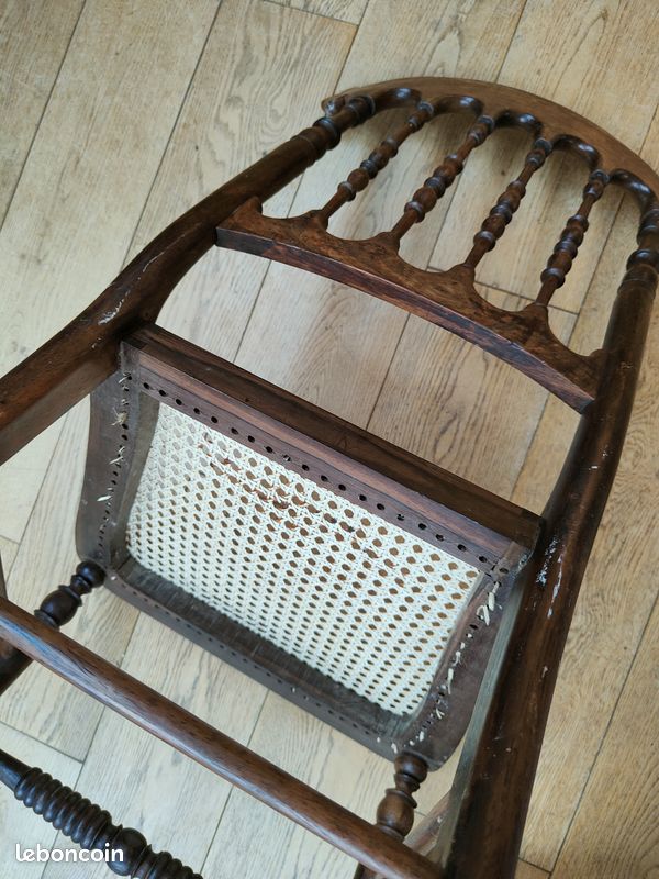 2 chaises Chiavari Napoléon III - REMISE EN MAIN PROPRE (image 7)