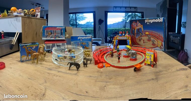 PLAYMOBIL THÈME CIRQUE vintage années 90 EUR 23,00 - FR