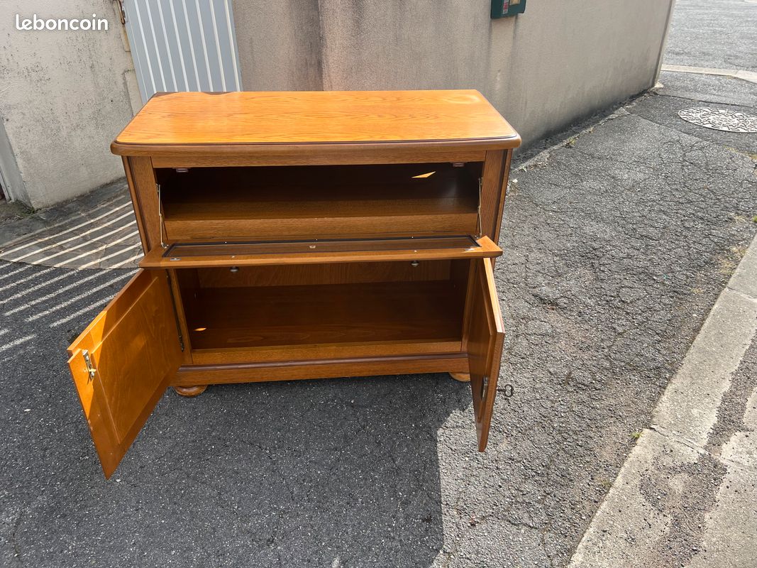 Meuble TV en bois (image 3)